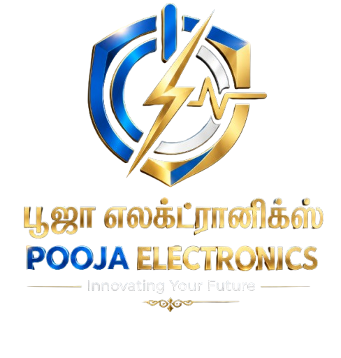 Pooja Electronics Service Centre official logo
